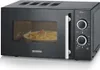 Severin MW 9274 Kombi-Mikrowelle Küche schwarz Produktbild-Vorschau 1