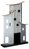 Gilde Standrelief, Haus, Metropolitan, Metall, grau, Anteprima dell’immagine prodotto 3