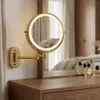Miroir Rea Glow Led Or Brossé Voir les images du produit 7