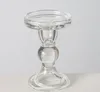 LS-LebenStil 3´er Set Glas Kerzenständer Klar 28cm Produktbild-Vorschau 6