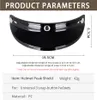 Visière de casque 3 Bouton-pression Visière relevable Voir les images du produit 4