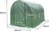 Serre tunelle de jardin 3 x 2 m  "Lys" - 6 m² - 130g - Vert Voir les images du produit 4