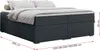 Boxspringbett ohne Kopfteil mit Bettkasten, niedriges Produktbild-Vorschau 5