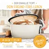 KRUSTENZAUBER Gusseisen Brotbacktopf 26 cm emailliert inkl. Produktbild-Vorschau 5
