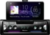 A Pioneer SPH-20DAB car stereo with a smartphone mounted on top, displaying information. Anteprima dell’immagine prodotto