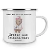 Mr. & Mrs. Panda Teetasse Ärztin Leidenschaft - Weiß - Produktbild-Vorschau 3