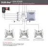 DUR-line Antennendose 3-Loch für Unterputz & Aufputz | Produktbild-Vorschau 5