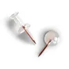 Pins 25 Stück, transparent, roségold Produktbild-Vorschau 2