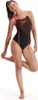 Speedo Medley Logo Badeanzug Damen, Farbe:Black, Größe:38 Produktbild-Vorschau 14