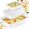 Auflaufformen - 3er Set - Hitzebeständig - Keramik - Produktbild-Vorschau 6
