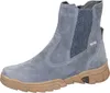 A single gray suede Chelsea boot with a tan sole is shown against a white background. Anteprima dell’immagine prodotto