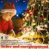 UISEBRT 10m 400 LEDs LED Lichtervorhang Warmweiß mit 8 Produktbild-Vorschau 3