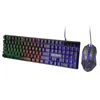 Klávesnica k PC+myš káblová BLOW TRIGGERI BK RGB Náhľad obrázku produktu 1