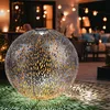 LED Gartenlampe, schwarz, Erdspitz mit Kugel, antik, IP44 Produktbild-Vorschau 2