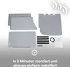 040 Náhradní díly Stojan na boty GREY FITTING SIDE Náhled obrázku produktu 7