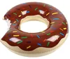 Koło do pływania dmuchane duże donut 120 cm XXL brązowe Podgląd zdjęcia produktu 3