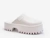 Damen Pantoletten mit dicker Sohle Big Star NN274015 Weiß Produktbild-Vorschau 4
