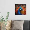 DEQORI Hybrid Leinwand Bild 30x30 cm 'Majestätischer Produktbild-Vorschau 3