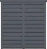 Garten-Aufbewahrungsschrank - 125 x 80 x 131 cm - Stahl - Produktbild-Vorschau 6