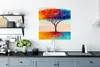 MuchoWow® Poster Gemälde - Ölfarbe - Baum - Regenbogen Produktbild-Vorschau 3