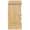 vidaXL Kredens Corona 112x40x75 cm Massivholz Kiefer Podgląd zdjęcia produktu 5