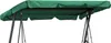 Hollywoodschaukel Dachbezug 200 x 145 cm Grün Wasserdicht | Produktbild-Vorschau 1