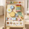 AIYAPLAY Baby Lauflernwagen Holz Lauflernhilfe mit Rädern Produktbild-Vorschau 9