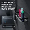 ovimar Duschkorb Hinnoya | rechteckig | schwarz matt | Produktbild-Vorschau 6