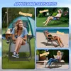 Arvioo Liegestuhl Klappbar, Sonnenliege Balkon, Gartenliege Produktbild-Vorschau 6
