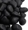 vidaXL Polierte Kiesel 10 kg Schwarz 2-5 cm Produktbild-Vorschau 3