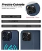 2in1 Étui portefeuille magnétique pour téléphone portable Voir les images du produit 4