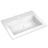 vidaXL Cuvette en granit 600×450×120 mm blanc Voir les images du produit 10