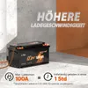 12V 100Ah H190 LiFePO4 Batterie DIN H8 mit Bluetooth 1280Wh Produktbild-Vorschau 9