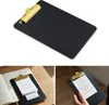 Holz-Clipboard SCHWARZ A5-Unterlage mit GOLDENEM Clip Produktbild-Vorschau 1