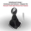 Schaltknauf 6 Gang + Schaltsack Und Rahmen + Adapter Für Produktbild-Vorschau 1