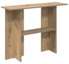 vidaXL Stolik konsola Artisan dąb 100 x 30 x 75 cm materiał Podgląd zdjęcia produktu 1