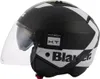 Blauer BET HT Jethelm, schwarz/weiß, L (58/60) Produktbild-Vorschau 8