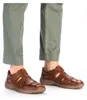 Rieker Herren Halbschuhe/ Sandalen Braun Glattleder Größe: Produktbild-Vorschau 44