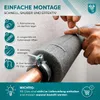 PE Rohrisolierung angeschlitzt Farbe grau 1 Meter : 22 x 25 Produktbild-Vorschau 8