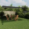 vidaXL Pavilion Anthracite 4x4 m 180 g/m² Tkanina a ocel Náhled obrázku produktu 2