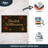 Blechschild AstraDesign 20x30 cm „Herzlich Willkommen“ – Produktbild-Vorschau 4