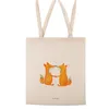 Mr. & Mrs. Panda Tote Bag Füchse Liebe - Transparent - Produktbild-Vorschau 3