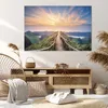 Bild auf Leinwand - Leinwandbild - Einteilig - Trail Berg Produktbild-Vorschau 7