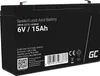Green Cell® AGM 6V 15Ah Akku VRLA Blei-Batterie Bleiakku Produktbild-Vorschau 1