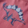 vidaXL Camicia a maniche lunghe per bambini rosso scuro 116 Anteprima dell’immagine prodotto 3