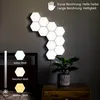 20er DIY Hexagon LED Panel Applique murale intérieure Salon Voir les images du produit 3