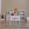 Bandits & Angels Puppenwiege aus Holz weiß für Mädchen – Produktbild-Vorschau 2
