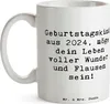 Mr. & Mrs. Panda Tasse Spruch 2024 Geburtstag - Weiß - Produktbild-Vorschau 3