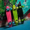 Xootz Penny Board Mini Cruiser Skateboard - Schwarz - Produktbild-Vorschau 2
