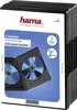 Hama DVD-Doppel-Leerhüllen, Standard, 5 Sück, schwarz Produktbild-Vorschau 1